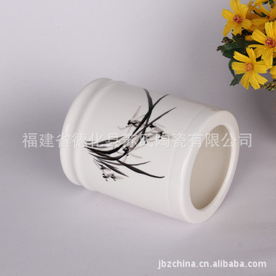 匠心绘就东方雅韵——批发手绘兰花笔筒选购与源头厂家全攻略